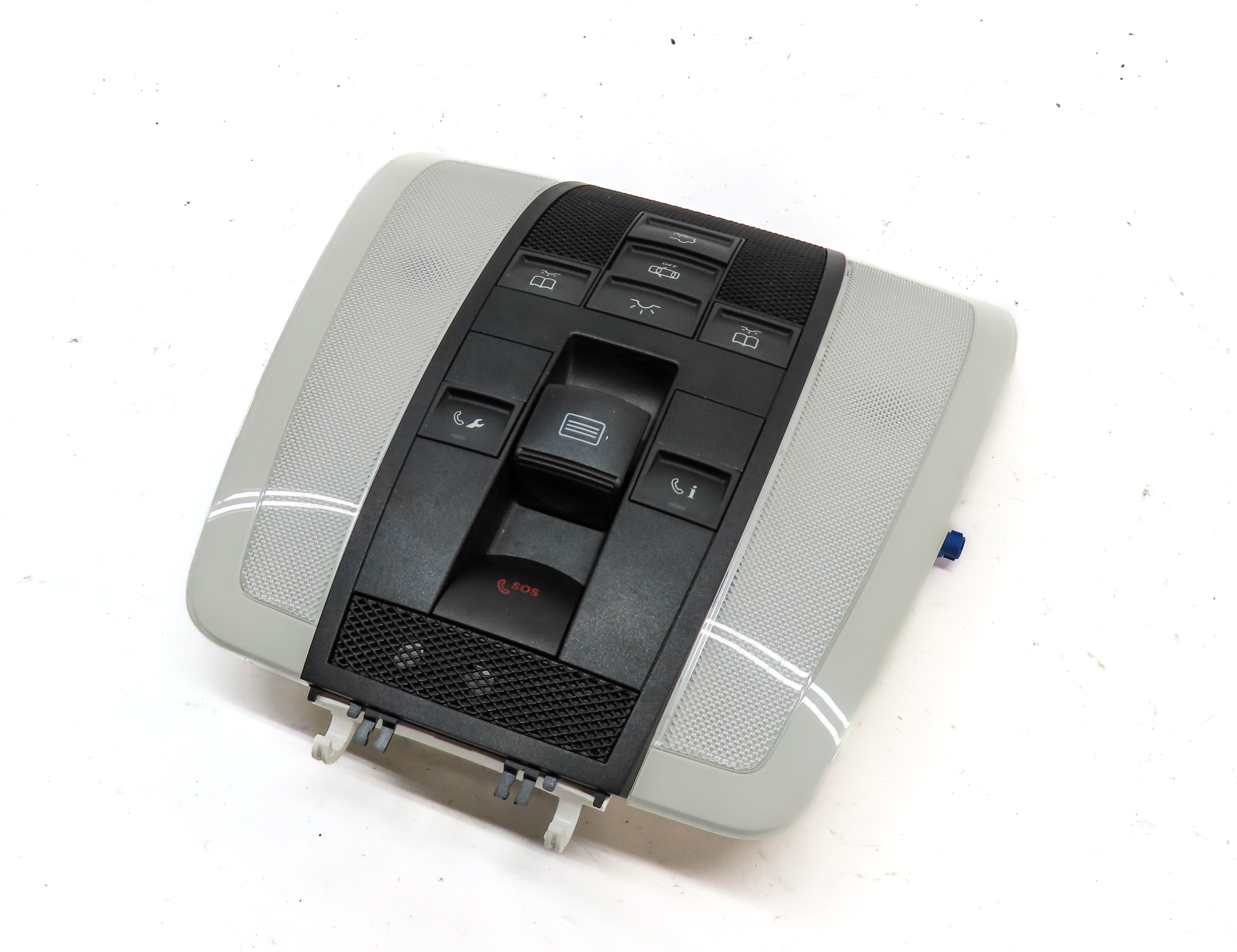 2013 MERCEDES C250 (W204) FRONT INTERIOR DOME LIGHT LAMP w/ SWITCHES (Black) — exact item pictured